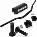 MINIBI Pro Off-Road Handlebar Kit with Fat Bar Pad, Riser Clamps, and Grips